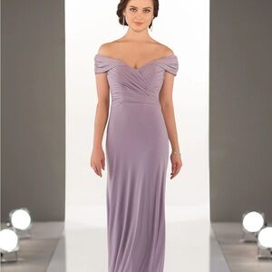 SORELLA VITA Lavender Off-Shoulder Maxi Dress